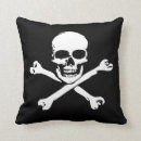 Search for crossbones pillows Skeleton