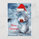 Recherche de écureuil père noël cartes postales Mignon