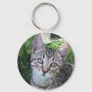 Search for grey tabby cat keychains Kitty