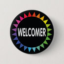 Search for welcomer buttons Refugees