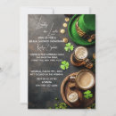 Search for leprechaun gold invitations Green