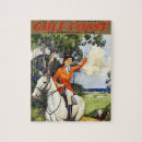 Recherche de portrait équestre puzzles Vintage