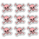 Search for skull bones stickers Girly