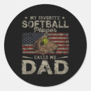 Search for softball dad stickers Kids birthday
