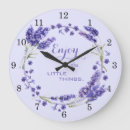 Recherche de lilas horloges Élégant
