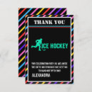 Search for hockey thank you cards Team