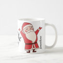 Search for santa claus coffee mugs Watercolor