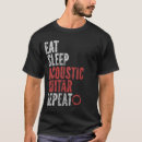 Search for acoustic guitar tshirts Instrument