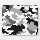 Search for black and white camo mousepads Army