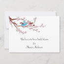 Search for love cherry invitations Birds