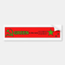 Search for green is the new red bumper stickers Global warming