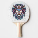 Recherche de lion raquettes ping pong Coloré