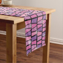 Search for geometric table runners Atomic age