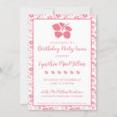 Search for hibiscus birthday invitations Floral