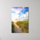 Search for beach grass canvas prints Sea