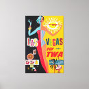 Search for las vegas canvas prints Retro