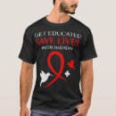 Search for hiv tshirts World aids day