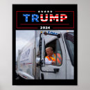 Search for garbage truck posters Make america great again