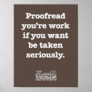 Search for proofreader posters Teacher