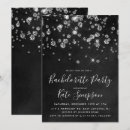 Search for bling bachelorette party invitations Diamond