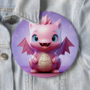 Recherche de dragon mignon badges Enfants