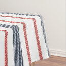 Search for red and white striped tablecloths 4th of july