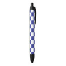 Search for black white checkered pens Shape
