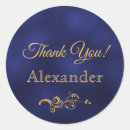 Search for masculine thank you stickers Gold