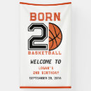 Search for basketball birthday banners 2nd birthday party