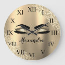 Search for lashes clocks Rose gold