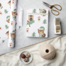 Search for cute animals wrapping paper Forest