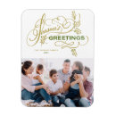Search for elegant script christmas cards Family photo