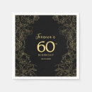 Search for 60th birthday napkins Script
