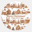 Search for village stickers Gingerbread house