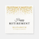 Search for retirement party napkins Script