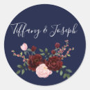 Search for blue pink wedding stickers Navy