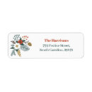 Search for pine and berries return address labels Woodland