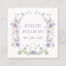 Recherche de fleur de lavande cartes visite Maquillage
