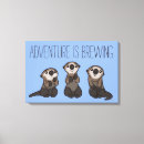 Search for sea otter canvas prints Otters