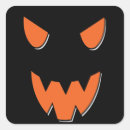 Search for scary pumpkin face stickers Horror