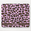 Search for leopard fur mousepads Pink