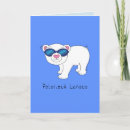 Search for polar bear cards Glasses