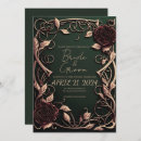 Recherche de style gothique invitations Élégant