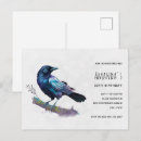 Search for raven birthday invitations Crow