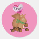 Search for squirrel valentine stickers For kids