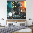 Search for artificial canvas prints Robots
