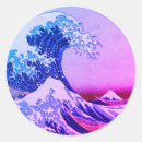 Search for japanese waves stickers Great wave off kanagawa
