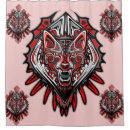 Search for wolf shower curtains Wild