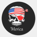 Search for american flag skull stickers Fourth of july