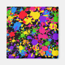 Search for splattering magnets Artistic